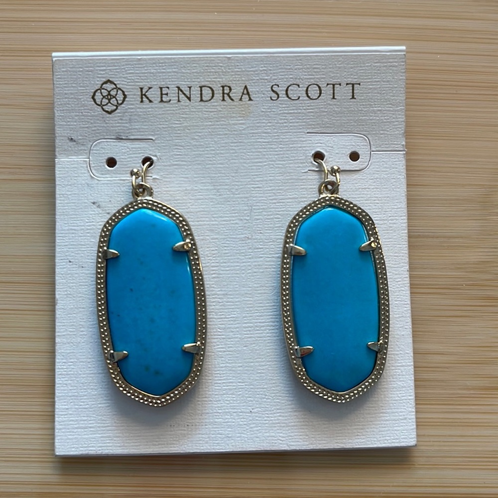NWB Kendra Scott Turquoise Earrings